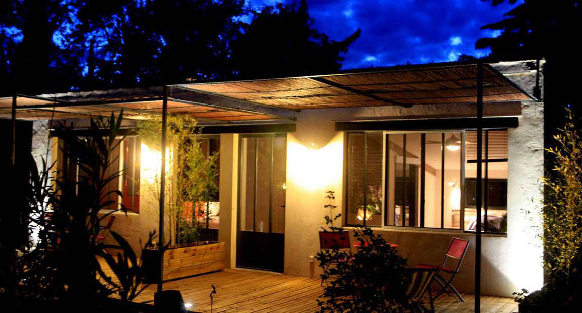 Chambre d'hôtes Arles - Terrasse privative