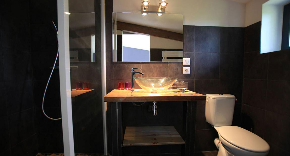 Salle d'eau Chambre d'hôtes mistral Chambre d'hôtes Arles - Salle d'eau Chambre Mistral